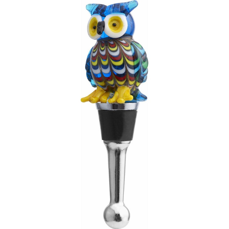 LSArts Wine Bottle Stopper, Venetian Owl