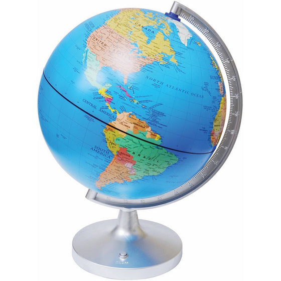 Elenco11" Dual Cartograph Illuminated Globe