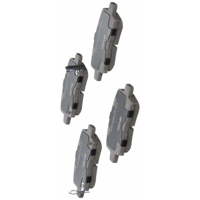ACDelco 14D865CH Advantage Ceramic Rear Disc Brake Pad Set
