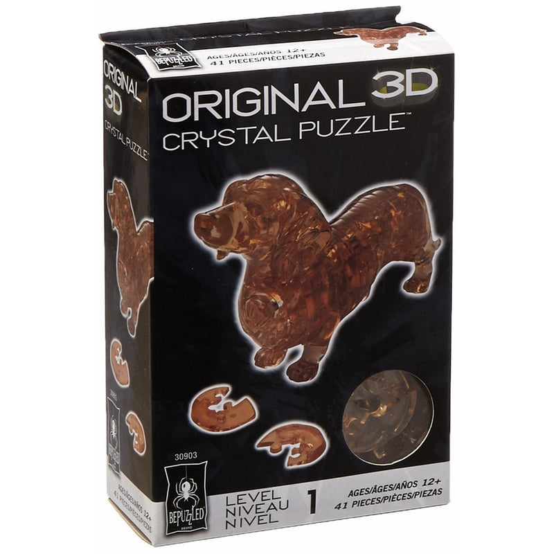 Original 3D Crystal Puzzle - Dachshund