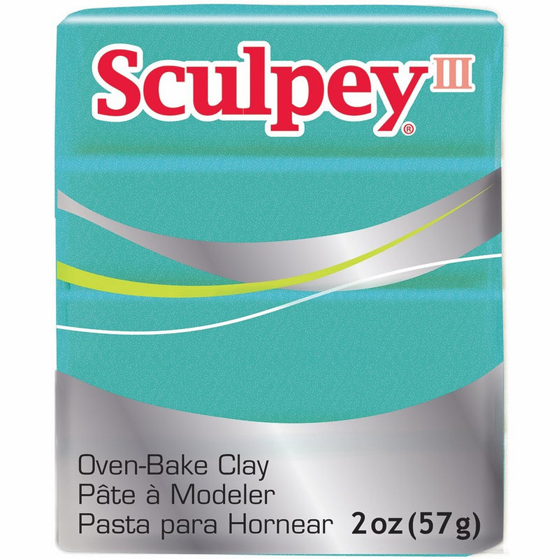 Sculpey S302 538 III Teal Pearl Clay