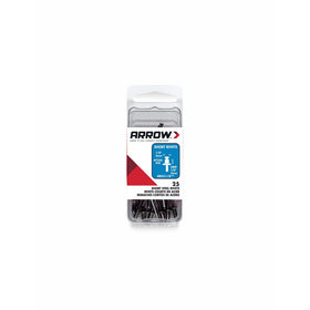 Arrow Fastener RSS1/8 Short Steel 1/8-Inch Rivets, 25-Pack