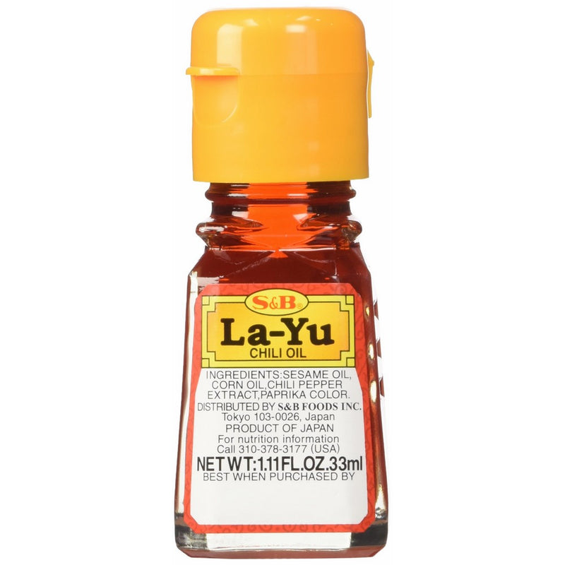 S&B Layu, Chili Oil, 1.11 fl oz