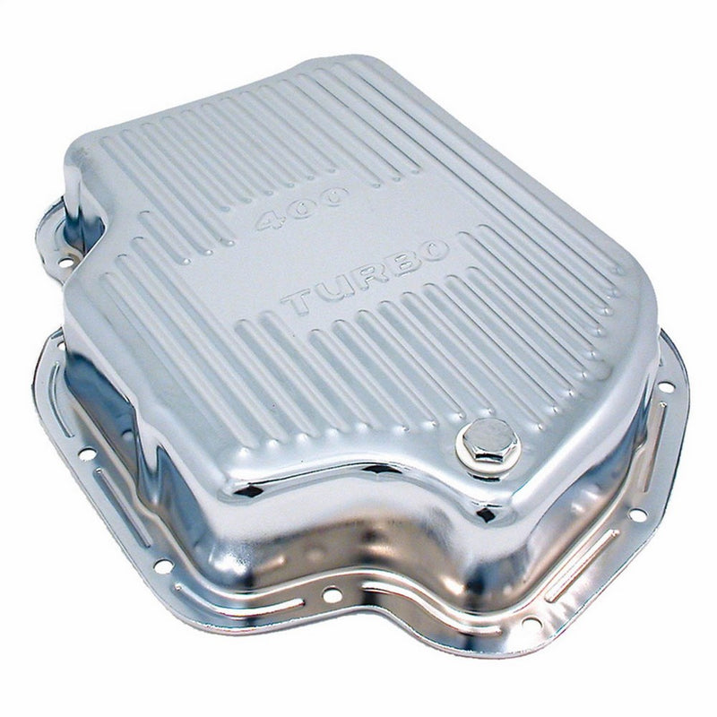 Spectre Performance 5459 Chrome Extra Capacity Transmission Pan for Turbo 400 Engines