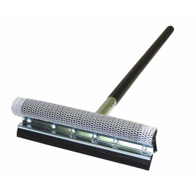 Carrand 9057 Deluxe 8" Metal Squeegee with 24" Black Handle