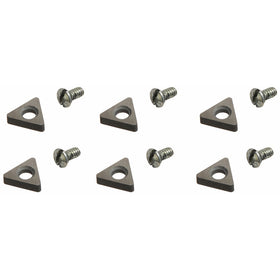 Ammco 9069146 Negative Rake Carbide Insert, (Pack of 6)