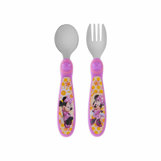 The First Years Disney Baby Minnie Mouse Easy Grasp Flatware