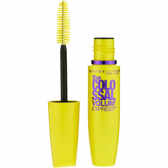 Maybelline Makeup Volum' Express The Colossal Washable Mascara, Glam Black Mascara, 0.31 fl oz