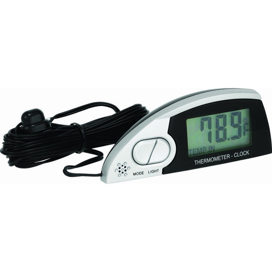 Bell Automotive 22-1-37035-8 Inside-Outside Thermometer and Clock