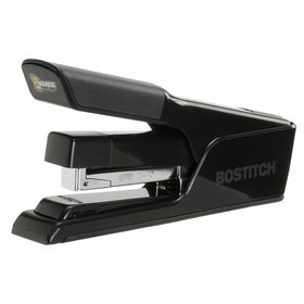 Bostitch EZ Squeeze40 Sheet Flat Clinch Desktop Stapler, Reduced Effort, Black (B9040)