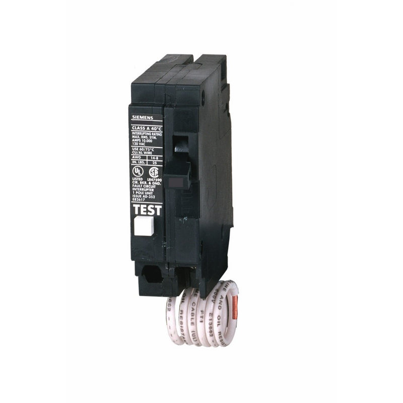 QE120 20-Amp Single Pole 120-Volt Ground Fault Equipment Protection Circuit Breaker
