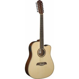Oscar Schmidt OD312CE 12-Strings Acoustic-Electric Guitar - Natural