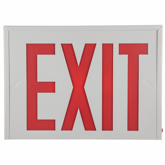 Sunlite 04307-SU EXIT/SU/1-2F/R/W/EM/NYC Exit Light