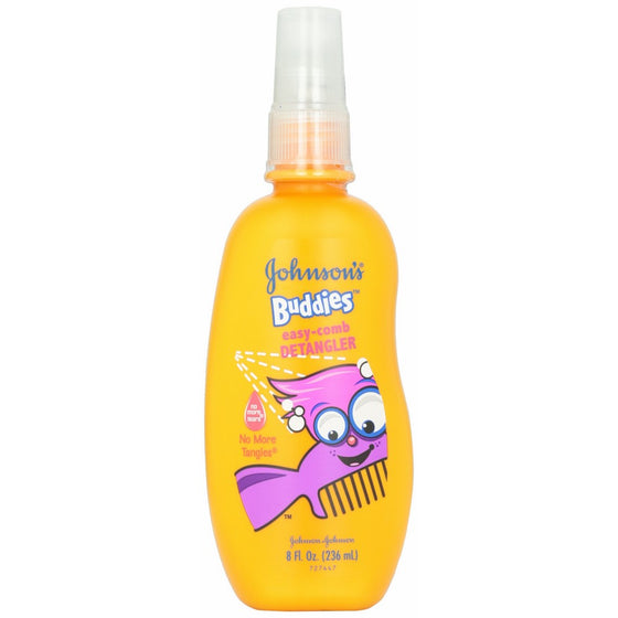 Johnson's Buddies, No More Tangles, Easy-comb Detangler, 8 fl oz