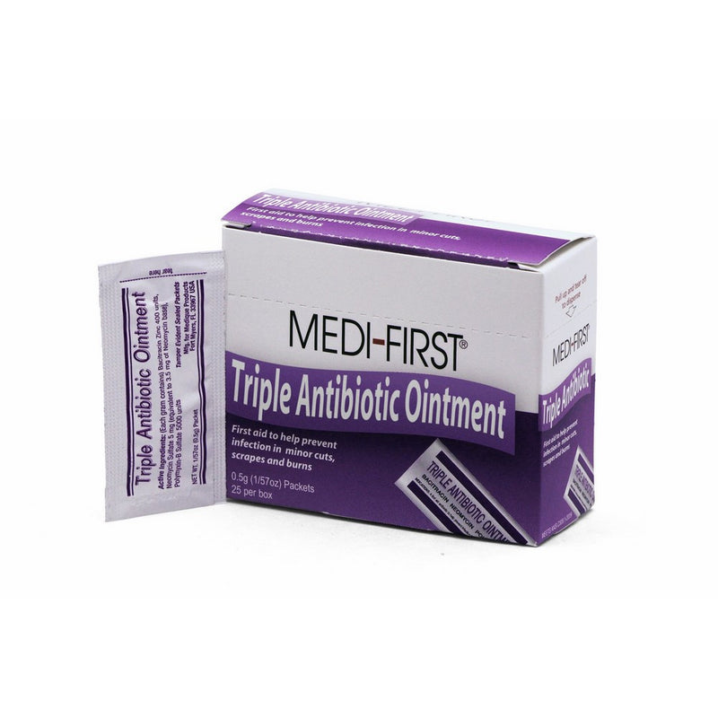 Medique Products 22373 Triple Antibiotic Ointment.5 Gram, 25 Per Box