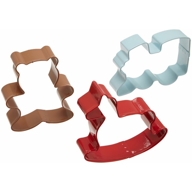 Wilton Metal Homemade 3-Piece Cookie Cutter Set
