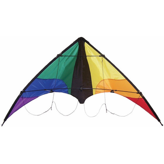 In the Breeze Colorwave 48 Inch Stunt Kite - Dual Line Sport Kite - Includes Kite Line and Bag