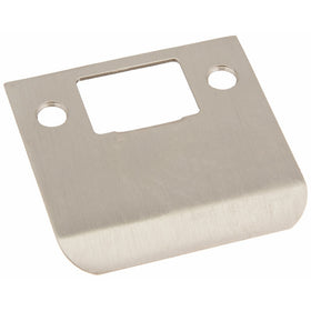 Deltana SPE225 2-1/4" x 2-1/4" Extended Lip Strike Plate, Satin Nickel