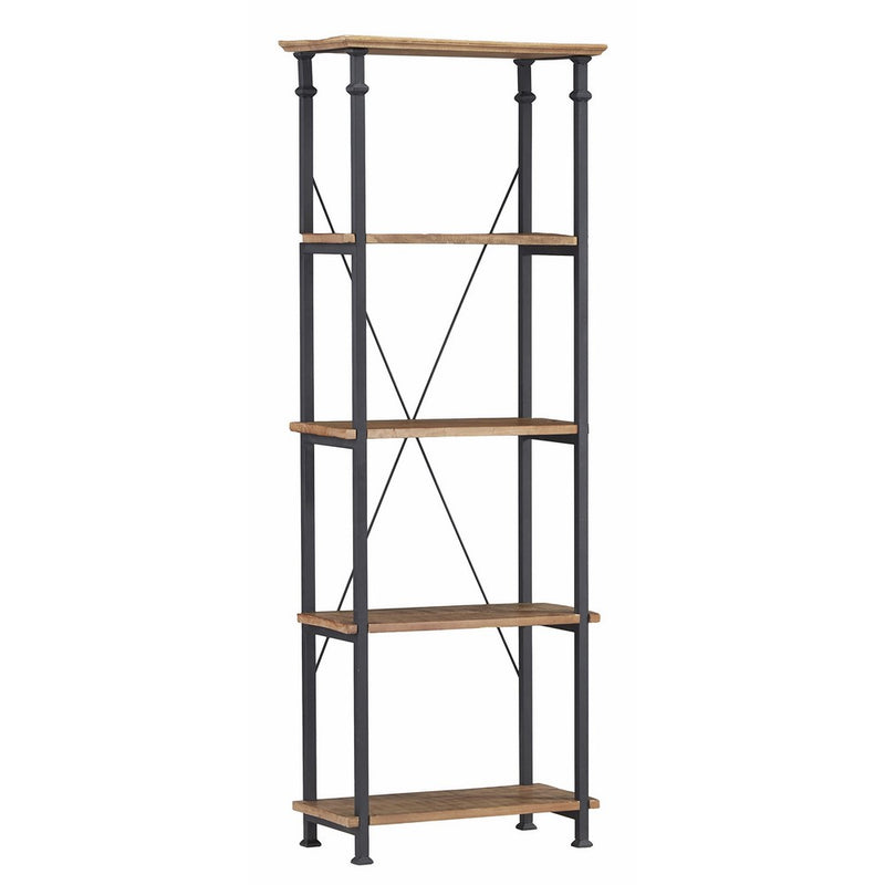 Homelegance 3228-12 Bookcase Shelves, Brown/Black