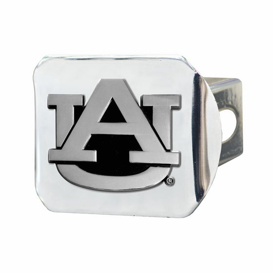 FANMATS NCAA Auburn University Tigers Chrome Hitch Cover