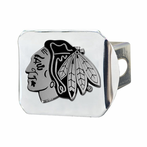 FANMATS NHL Chicago Blackhawks Chrome Hitch Cover
