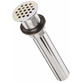 Jones Stephens D70105 Polished Chrome Lavatory Grid Drain without Overflow
