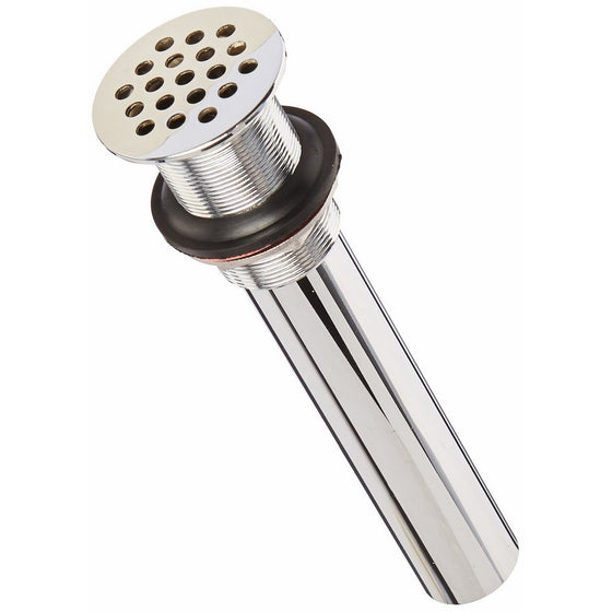 Jones Stephens D70105 Polished Chrome Lavatory Grid Drain without Overflow
