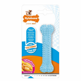 Nylabone Puppy Chew Chicken Dog Chew Toy for Teething Puppies