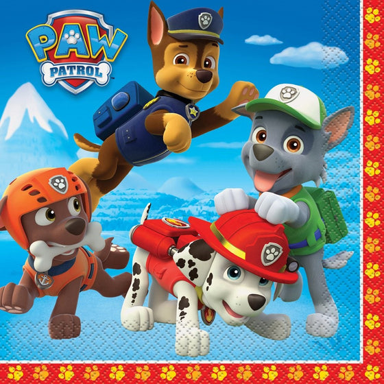 PAW Patrol Party Napkins, 16ct