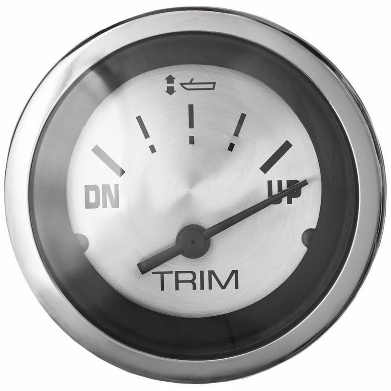 Sierra International 63482P Sterling Outboard Up - Down Dial Range & I/O Trim Gauge for Yamaha, 2"