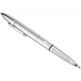 Fisher Space Pen, Bullet Space pen with Clip and Stylus Tip, Chrome (400CL/S)