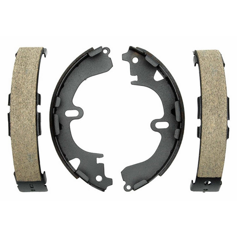 ACDelco 17597B Professional Bonded Rear Drum Brake Shoe Set