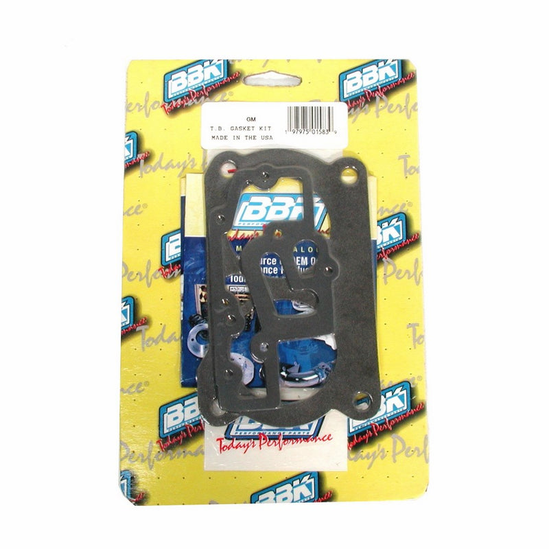BBK 1584 Twin 58mm Throttle Body Gasket Kit for GM Twin 305/350