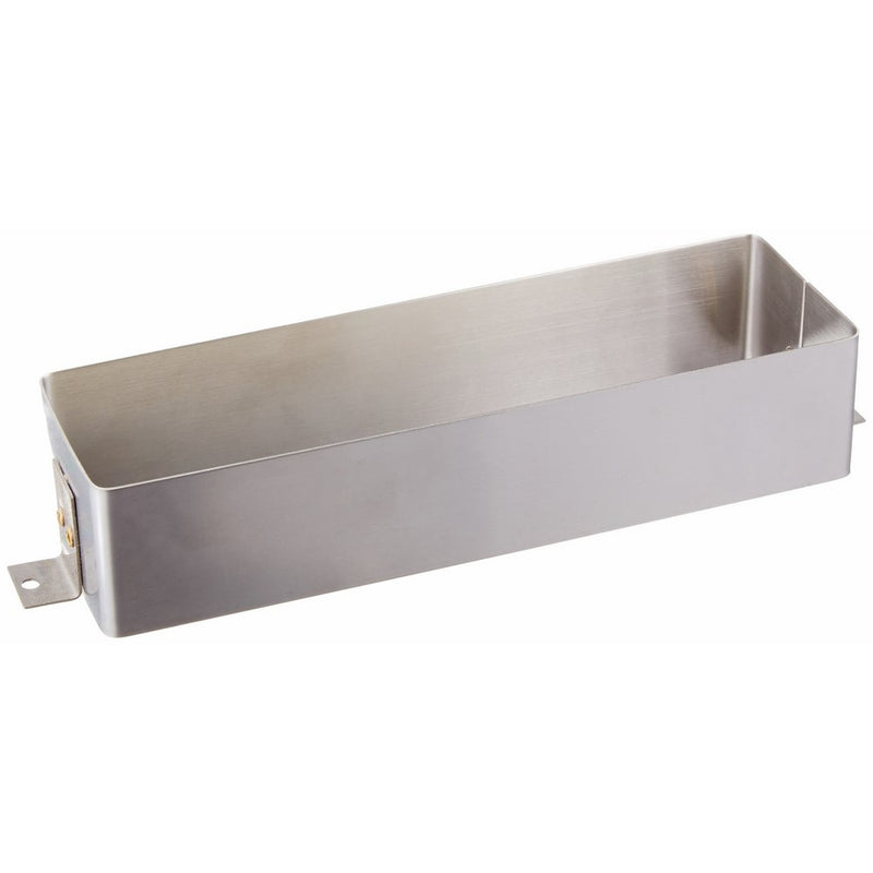 Baldwin 0050.324 Letter Box Sleeve, Satin Stainless Steel
