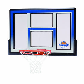 Lifetime 48 in. Shatterproof Fusion Backboard Rim Combo