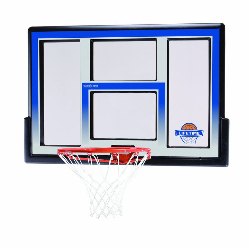 Lifetime 48 in. Shatterproof Fusion Backboard Rim Combo