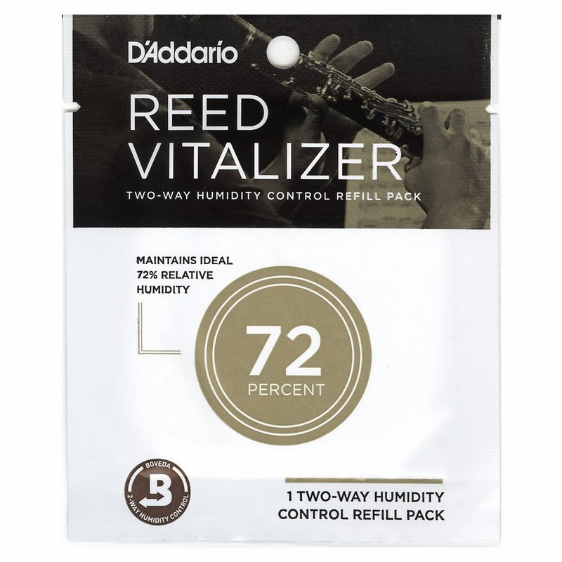 Rico Reed Vitalizer Humidity Control - Single Refill Pack, 72% Humidity