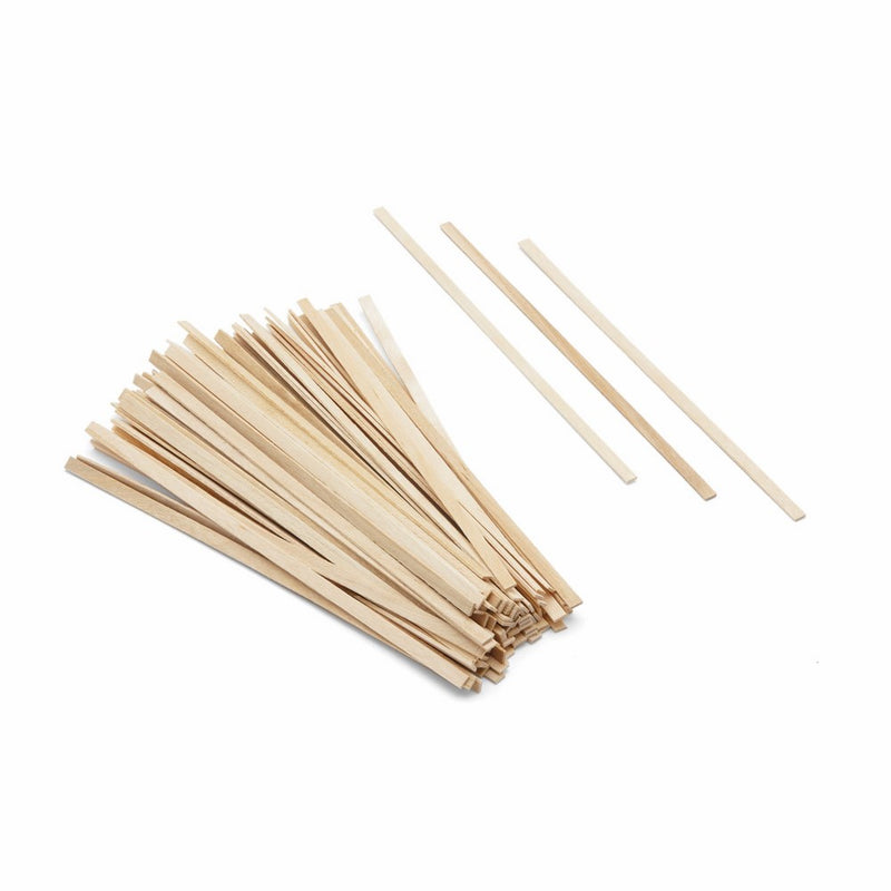 Tops 55720 Disposable Coffee Stirrers, Wood, 100-Count