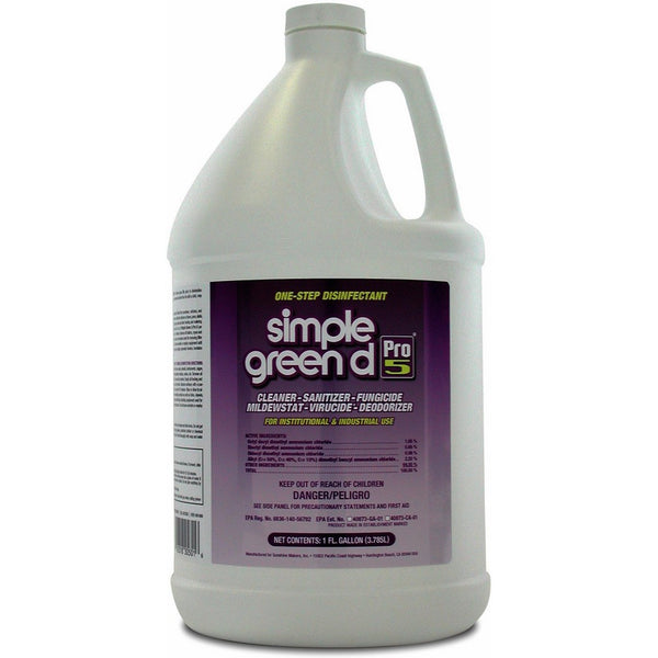 Simple Green 30501 d Pro 5 Disinfectant, 1 gal Bottle