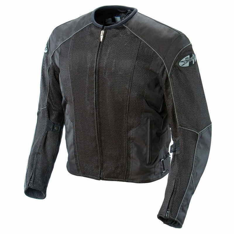 Joe Rocket 851-4014 Phoenix 5.0 Men's Mesh Motorcycle Riding Jacket (Black/Black, Large Tall)