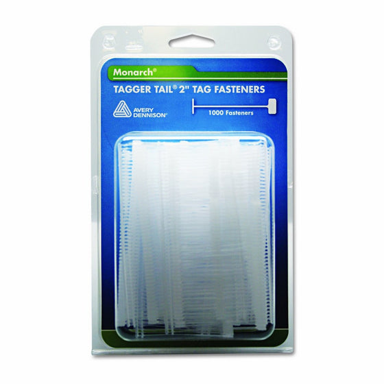 Monarch 925045 Tagger Tail 2" Tag Fasteners for SG Tag Attacher Kit (Pack of 1,000)