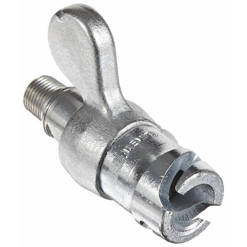 Alemite 50491 Pin Type Coupler, with Wing, Provides Quick, Leakproof Connection with Pin Type Fittings, 1/8" Male NPT