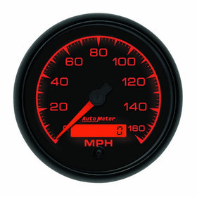 Auto Meter 5988 ES 3-3/8" 160 mph In-Dash Speedometer Electric Programmable Gauge