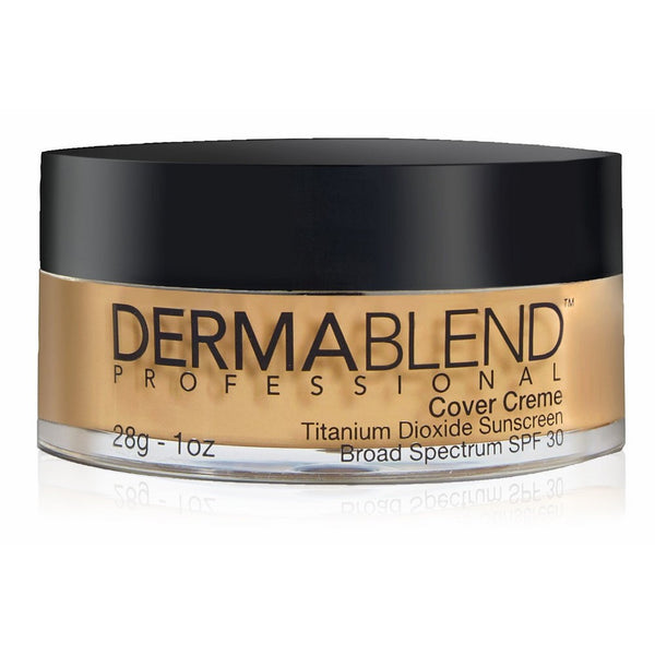 Dermablend Cover Creme Full Coverage Foundation Makeup with SPF 30, 40W Caramel Beige, 1 Oz.