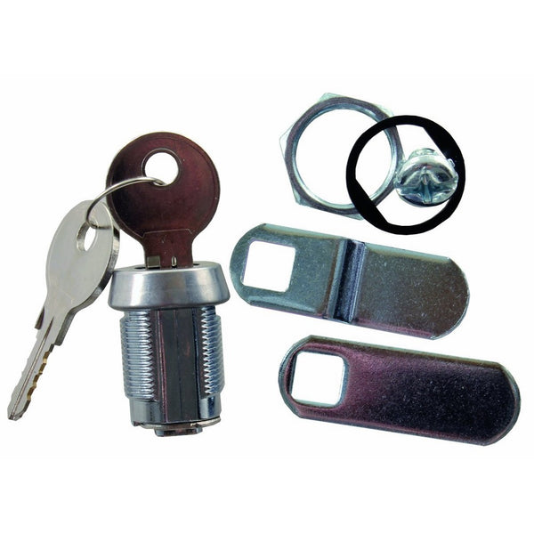 JR Products 00165 Compartment Door Key Lock - 7/8"