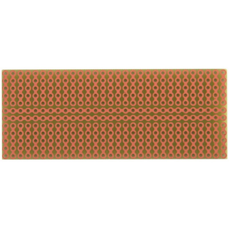 SB300 Solderable PC BreadBoard, 1 Sided PCB, matches 300 tie-point breadboards, 1.20 x 3.00 in (30.5 x 76.2 mm)