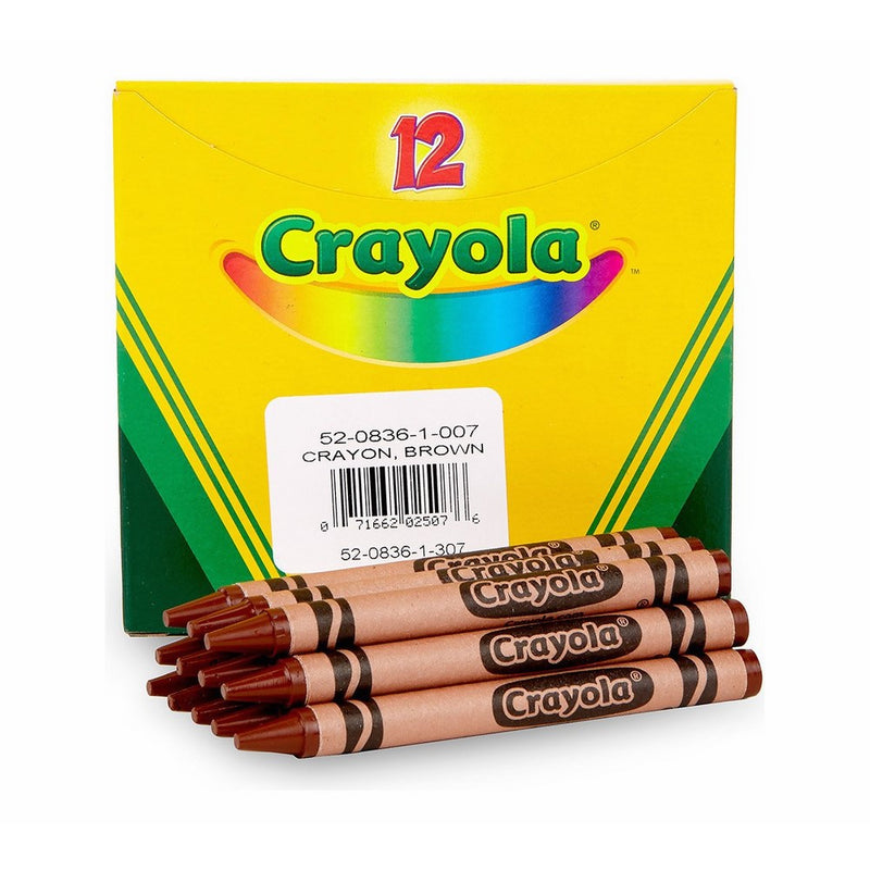 Crayola Bulk Crayons (12 Count), Brown