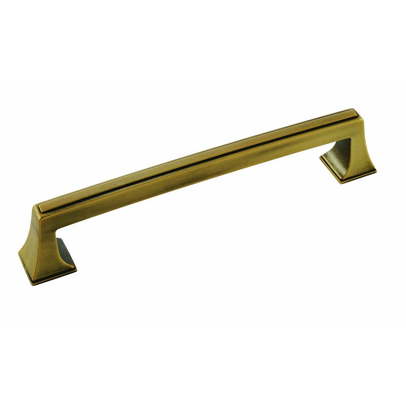 Amerock BP53530GB Mulholland 6-5/16 in (160 mm) Center-to-Center Gilded Bronze Cabinet Pull
