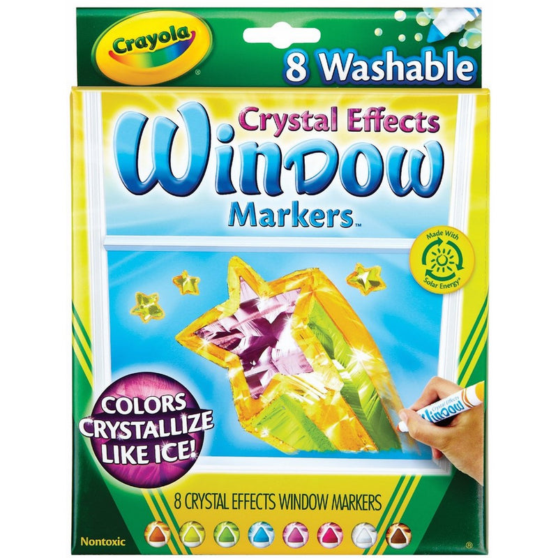 Crayola Window Markers with Crystal Effects