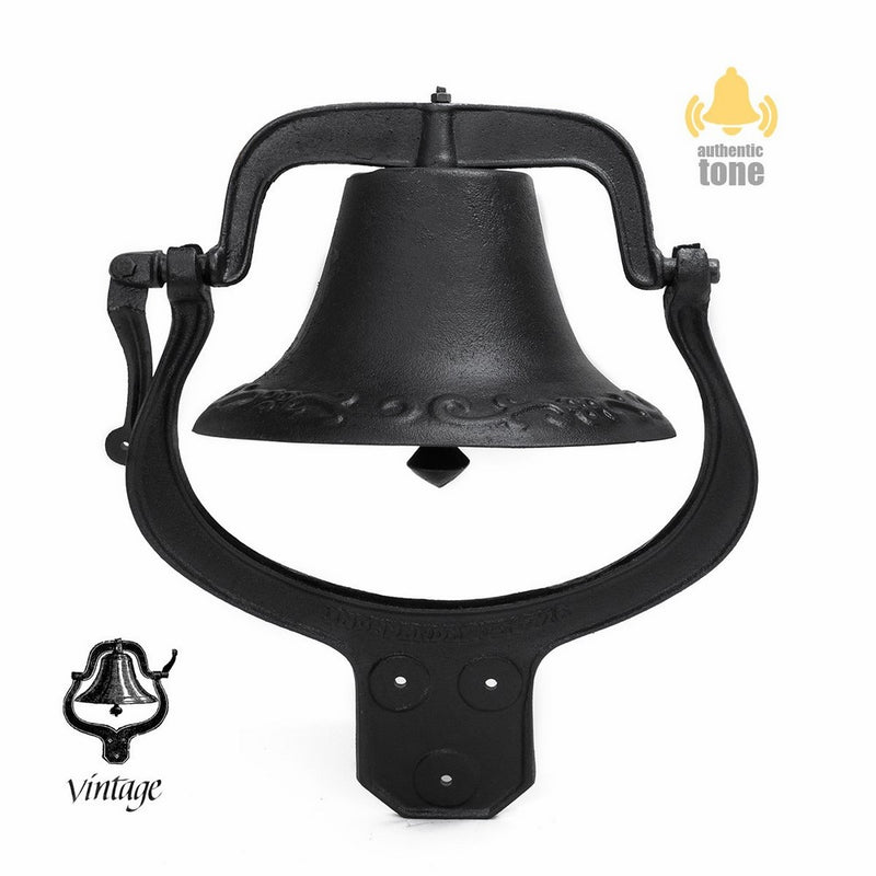 Large Cast Iron Farmhouse Dinner Bell